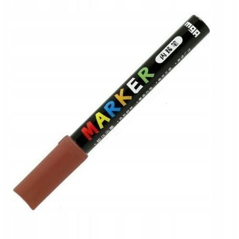 Acrylmarker 1-2 mm rotbraun A'6 235 (1/3)
