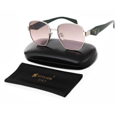 Farblose Damen-Computerbrille ohne Sehfehler mit BLAU-Lichtfilter, Nullrahmengläser 25495 (1/5)