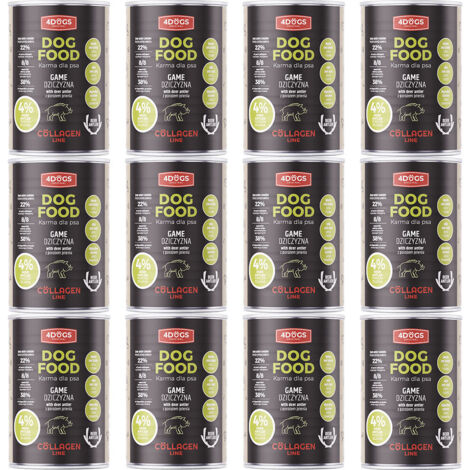 Collagen Line Futter - mit Geweih und Wild 400 g - 10+2 gratis (1/5)