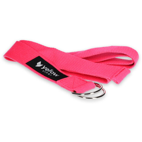 yellowSTRAP Yoga Yogagurt, Pink - Yoga Zubehör
