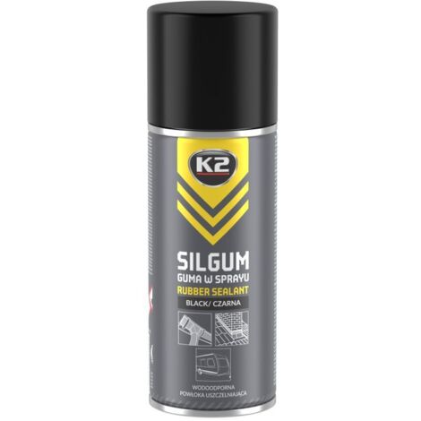 K2 SILGUM BLACK Dichtungsgummi für Dächer, Dachrinnen, Schornsteine, Anhänger