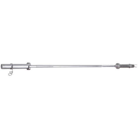 GOP200 (+KLEMMEN) OLYMPISCHE GERADE STANGE 16,2KG 2000MM HMS (1/2)