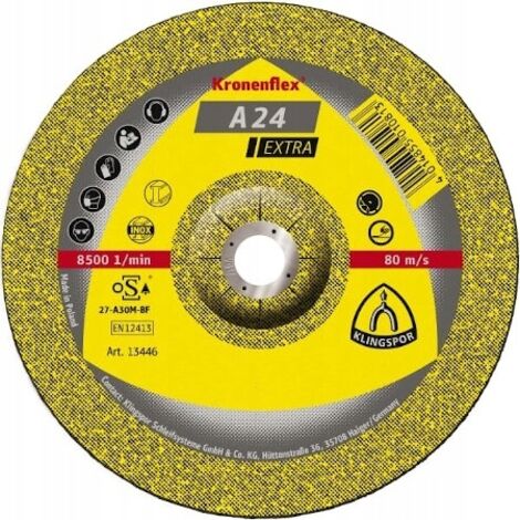 Trennscheibe A 24 Extra D230xB2mm Bohrung 22,23mm mittelhart GER Drehz.6600U/min