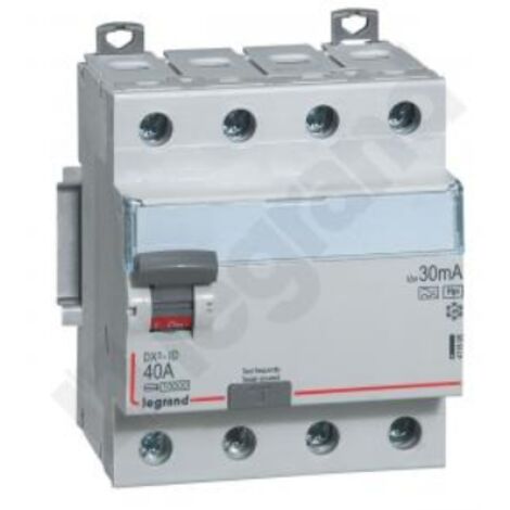 304 4P 40A 0,03A Typ F (HPI) Differenzial-Leistungsschalter DX3 SERIE 411695