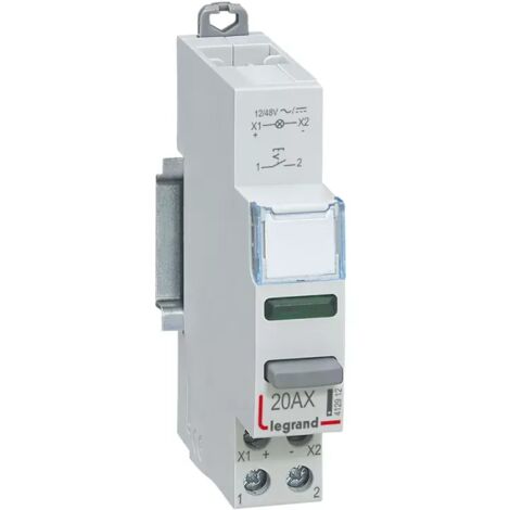 Bistabiler modularer Schalter mit LED-Lampe 1Z 20A 12/48V AC/DC LP441 412912