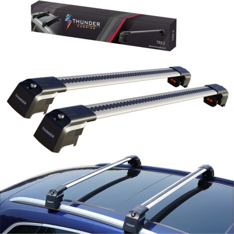 Apline ACE-2 Dakdrager Set 2 Staven - Compatibel Met Suzuki Vitara/Escudo (LY) 2015-2025 - Grijs Aluminium