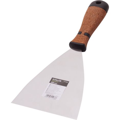 STALCO Farbspachtel 120 mm, Korkgriff, PERFEKT (1/3)
