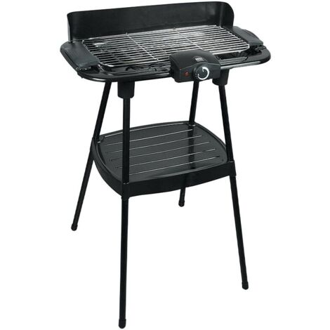 2-in-1-Elektrogrill, freistehend und als Tischgerät, 46 x 23 cm