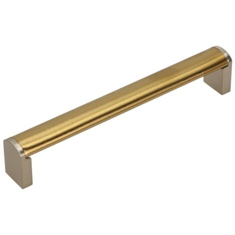 Geländer RE21, Gold gebürstet, Nickel gebürstet, 160mm