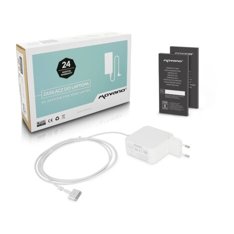 Apple-Ladegerät 14,85 V 3,05 A Magsafe 2 45 W