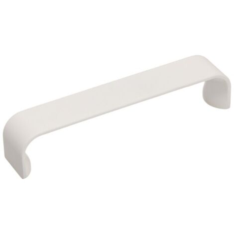 UU50 Griff, Soft Touch - weiß, 128mm