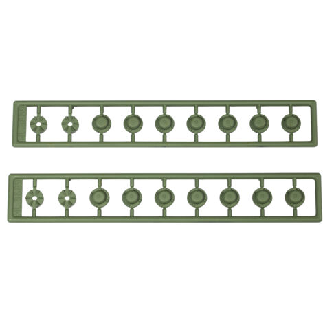 89-F Rahmen F Leopard 2A6 Führungsradabdeckungen Set L+R