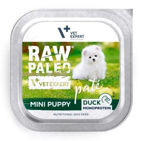 RAW PALEO Pastete Mini Puppy Duck 150g