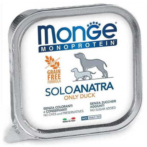 Monge Dog Monoprotein Solo Ente 150g