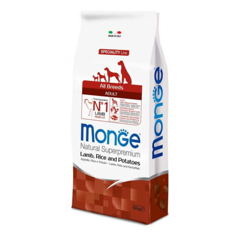 Monge Speciality Line Lamm mit Reis und Kartoffeln 12kg