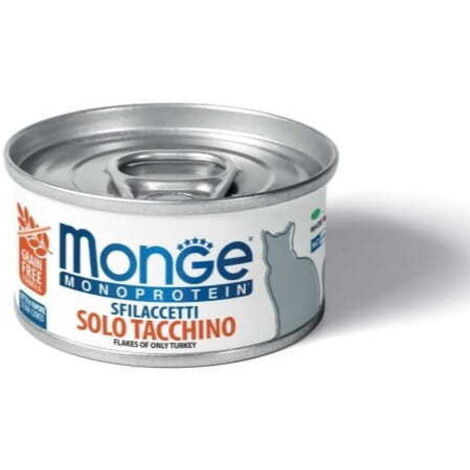 Monge Cat Monoprotein mit Truthahn 80g