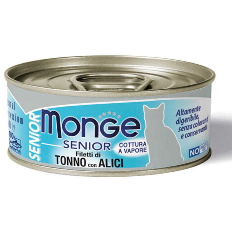 Monge Cat Senior Thunfisch mit Sardellen 80g