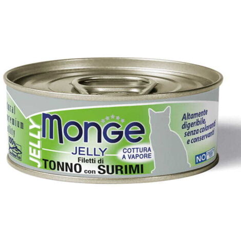 Monge Cat Thunfisch mit Surimi in Gelee 80g
