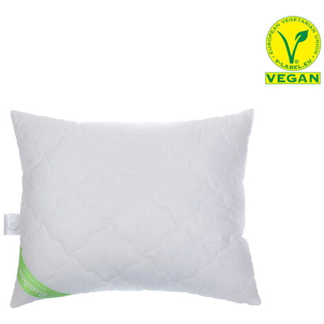 Kissen 50x70 Bambus gesteppt natur