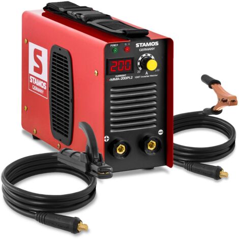 Kompaktes und zuverlässiges MMA IGBT Hot Start Schweißgerät 200A 230V S-MMA-200PI.2 (1/5)