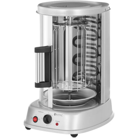 MINI Toaster Grill für Döner Gyros Gemüse vertikal 3in1 1500W Royal ...