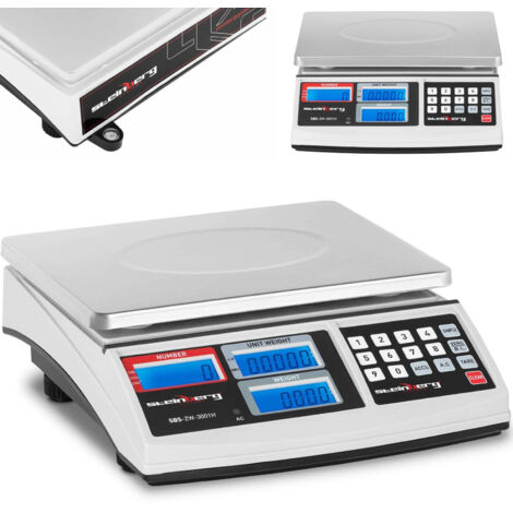 SBS-ZW-3001H LCD-Stückzähl-Kontrollwaage bis 30kg (1/5)