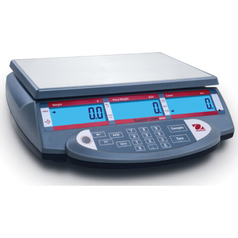 Zählplattformwaage RANGER COUNT 1000 15Kg / 1g - OHAUS RC11P15