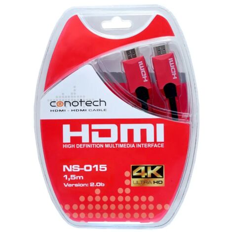 HDMI 2.0-Kabel CONOTECH NS-015 1,5 m 4K BLISTER (1/2)