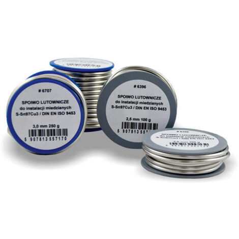WEICHLOT FÜR KUPFERINSTALLATIONEN 2,5 50G - H/AG-1030007