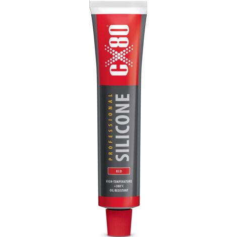 SILIKON-DICHTMASSE ROT 80ML TUBE - CX-109
