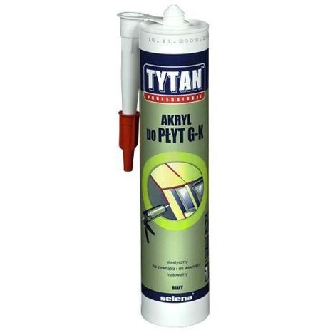 TITAN-ACRYL FÜR GIPSPLATTEN 280ML WEISS - SIL AKRL TBG