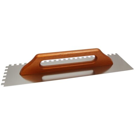 EDELSTAHLKELLE MIT HOLZGRIFF 130380MM ZAHN 6 - E-313-8382