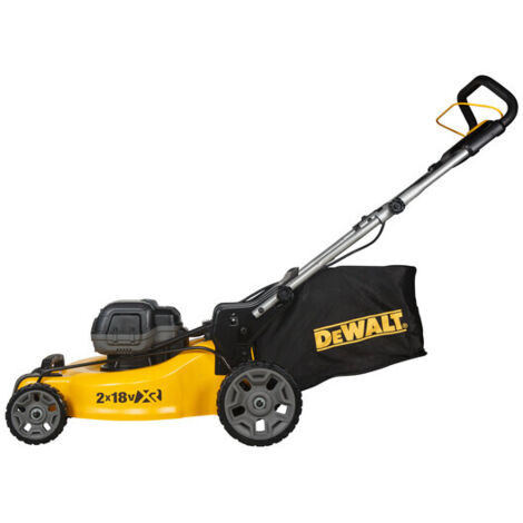 DeWALT DCMW564P2 Rasenmäher 36V 48 cm Schnittbreite 55L Fangkorb