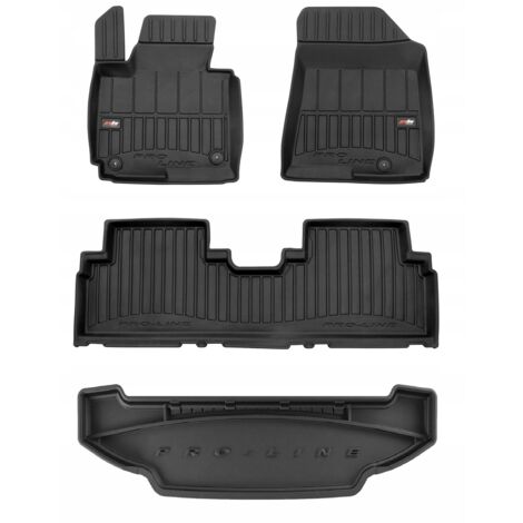 Z330329 SET Kofferraumwanne Gummifußmatten Für Kia Carens 4 RP Van Kombi 5-türer