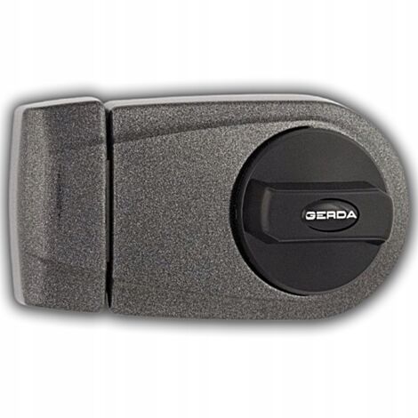 GERDA SURFACE LOCK, VERSTÄRKTES GRAPHIT, 4 ZUGRIEGELSCHLÜSSEL