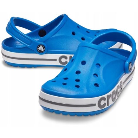 CROCS BAYABAND CLOG 205089 M5 I EU 3738 I W7 BRIGHT COBALT SLATE GREY