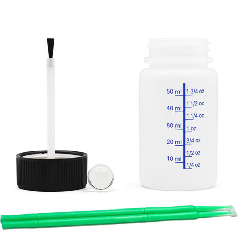 50 ml HDPE-Plastikflasche mit Pinsel und Lackstiften 50 ml e-lakiernik (1/5)