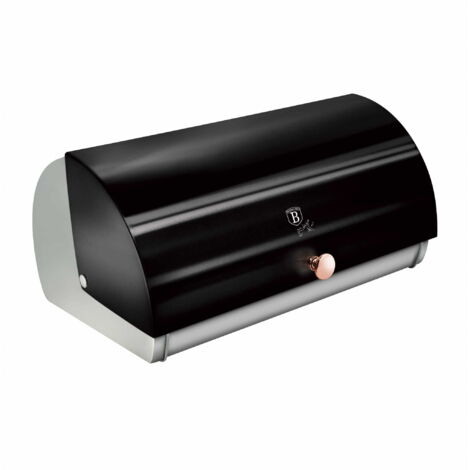 BERLINGER HAUS Black Rose BH-6728 Brotkasten aus Stahl (1/4)
