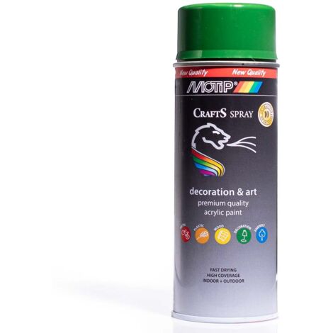 Acryl-Sprühfarbe RAL 6002 Grün 400ml Basteln