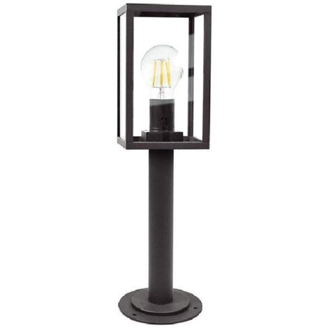 Malmo E27 48 cm IP44 schwarz Goldlux Garten-Stehleuchte