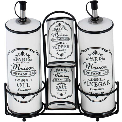 Keramik-Gewürzset 5-teilig MAESTRO PARIS MAISON MR-20030-04s