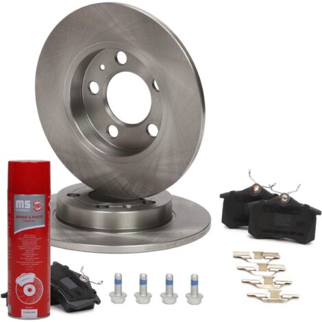 BREMSSCHEIBEN UND BREMSBELÄGE HINTEN AUDI A3, TT, SKODA OCTAVIA I, VW BORA, GOLF IV 200901330 (1/4)