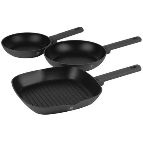 Titan-Pfannenset 20/24/28cm BERLINGER HAUS Anthrazit BH-8139 (1/2)