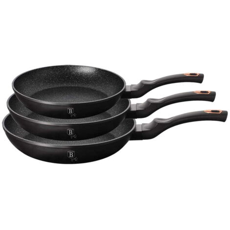 3-teiliges Pfannenset 20/24/28cm BERLINGER HAUS Black Rose BH-6158 (1/5)