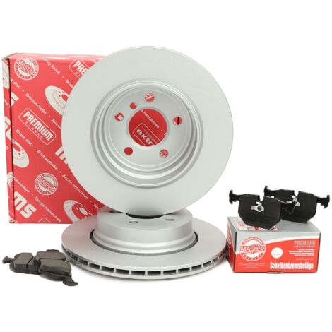 BMW HINTERE BREMSSCHEIBEN UND BREMSBELÄGE SET (1/5)
