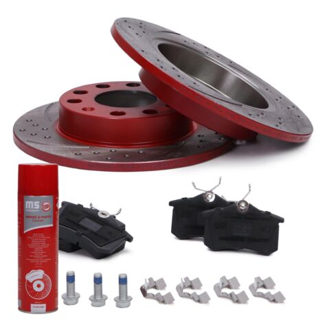 AUDI SPORT-EXTREME HINTERE BREMSSCHEIBEN UND BELÄGE SET 201022610 (1/4)