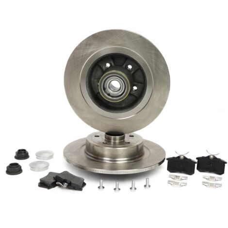 BREMSSCHEIBEN BELÄGE HINTEN RENAULT CLIO III, MEGANE II (1/5)