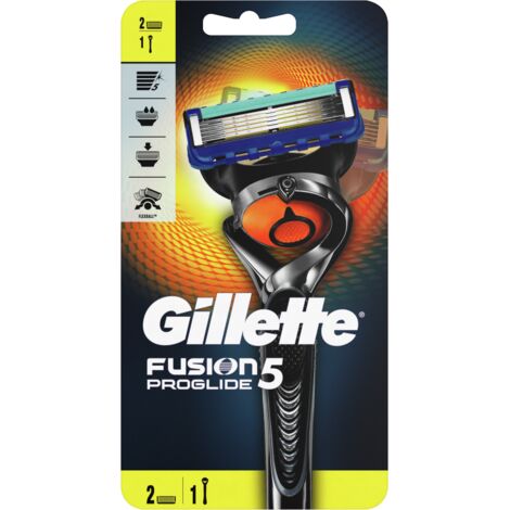 Gillette Fusion5 ProGlide: Rasierer + Klinge, irritationsfreie Rasur