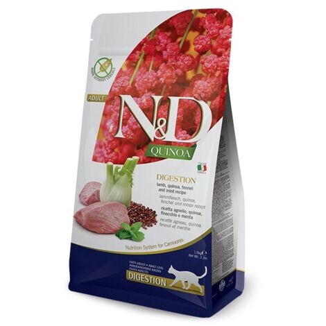 FARMINA ND CAT QUINOA DIGESTION LAMM FENCHEL Gras (1/5)