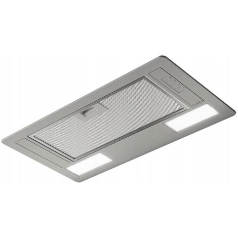 Elica – Flachschirmhaube 520 mm Grau – 368 m³/h Umwälzung – 3 Geschwindigkeiten – Aluminium – E-Klassifizierung (1/3)